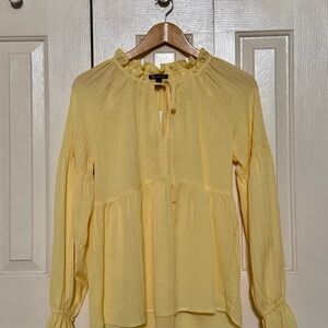 Versona Light Yellow Blouse